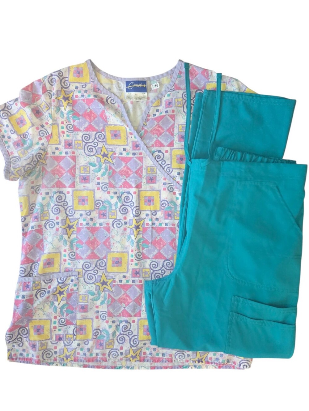 Shapes Scrub Set